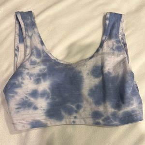 Forever 21 Tie dye cropped tank top